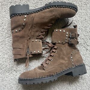 Sam Edelman Studded Combat Boots